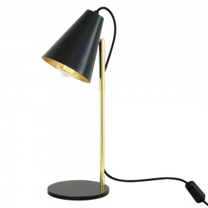 Lusaka Modern Adjustable Table Lamp with Cone Shade